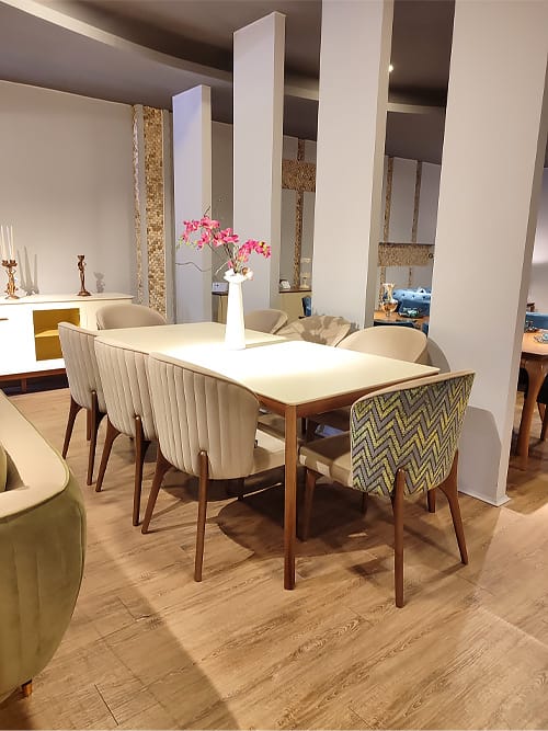 ست میز غذاخوری لیزا با صندلی آمورا