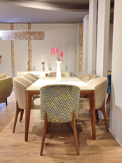 ست میز غذاخوری لیزا با صندلی آمورا