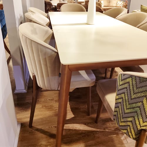 ست میز غذاخوری لیزا با صندلی آمورا